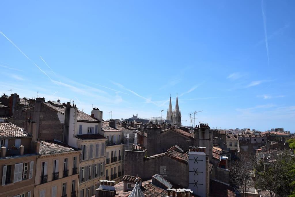 Grand Studio Avec Vue Sur Notre Dame De La Garde Marsilya Dış mekan fotoğraf